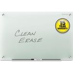 Quartet® Infinity Glass Marker Board, Frosted, 36 x 24