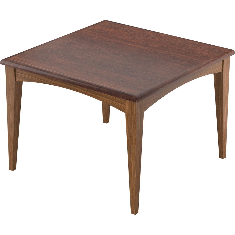 Maxwell Thomas® Four-Leg Dining Table, Laminate Maple Bullnose Edge, 42 ...