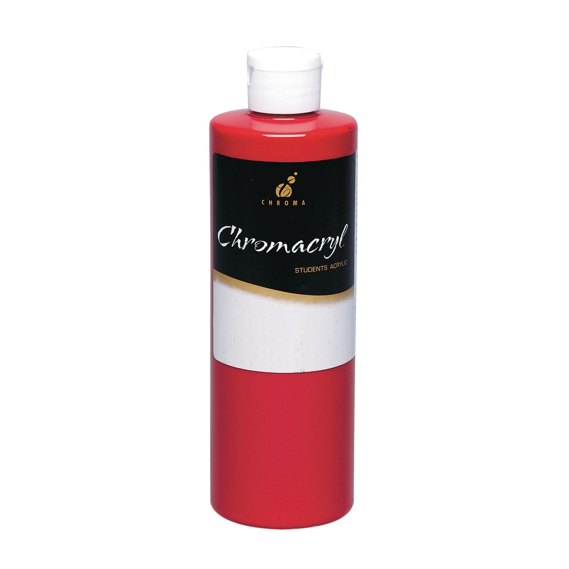 16-oz. Chromacryl® Acrylic Paint, Warm Red