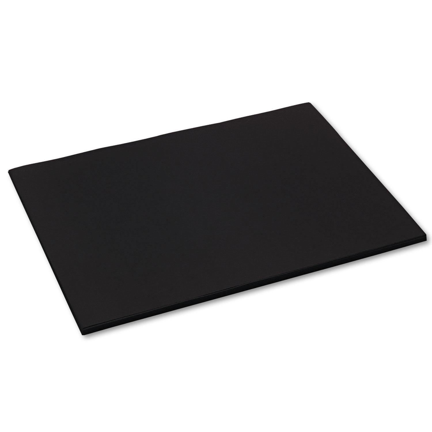 Pacon® Tru-Ray Construction Paper, 76 lbs., 18 x 24, Black, 50 Sheets/Pack