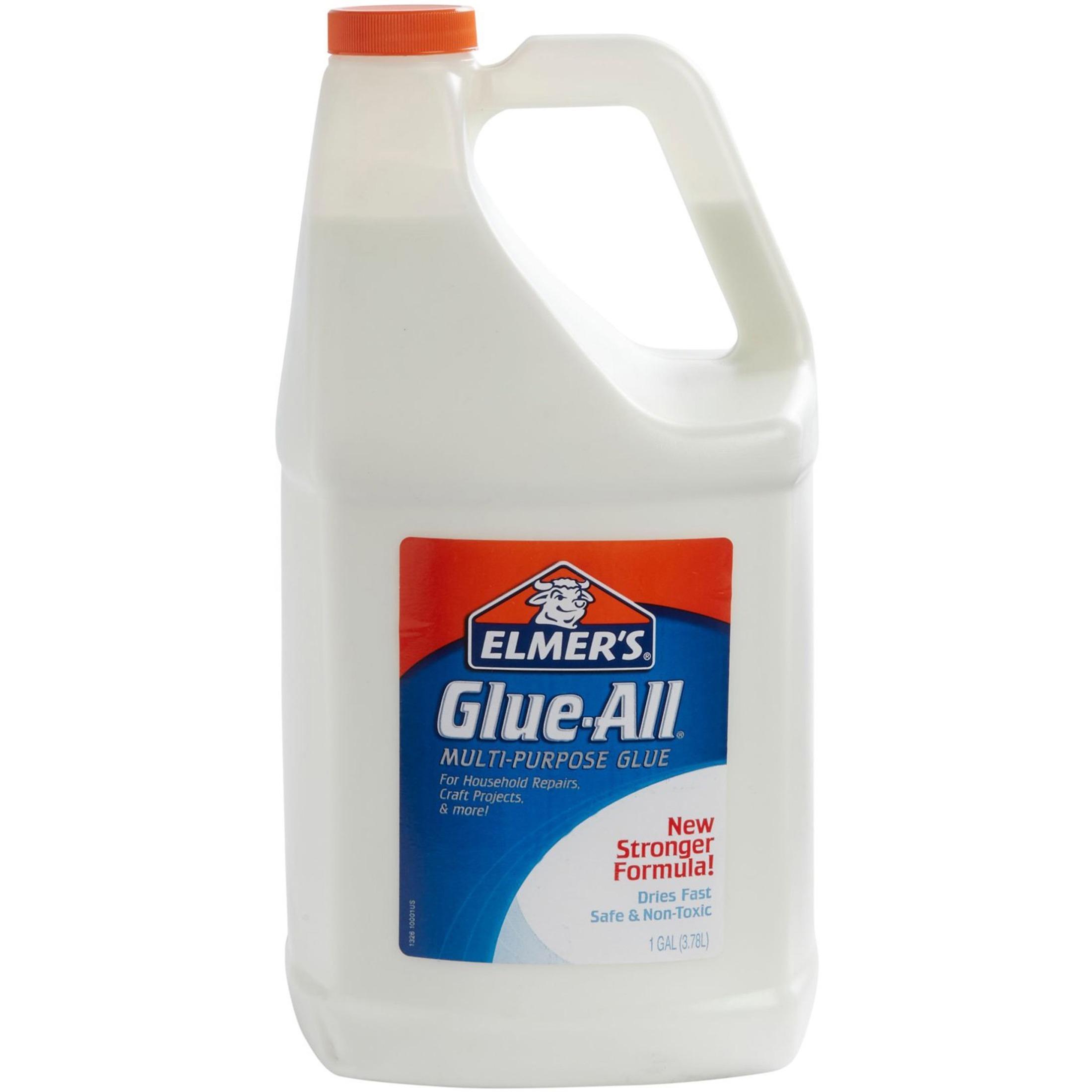 Multipurpose Glue, Nontoxic, Plastic Bottle, 1 Gallon