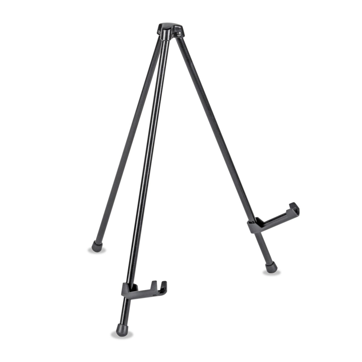 Universal® Portable Tabletop Easel, 14" High, Steel, Black
