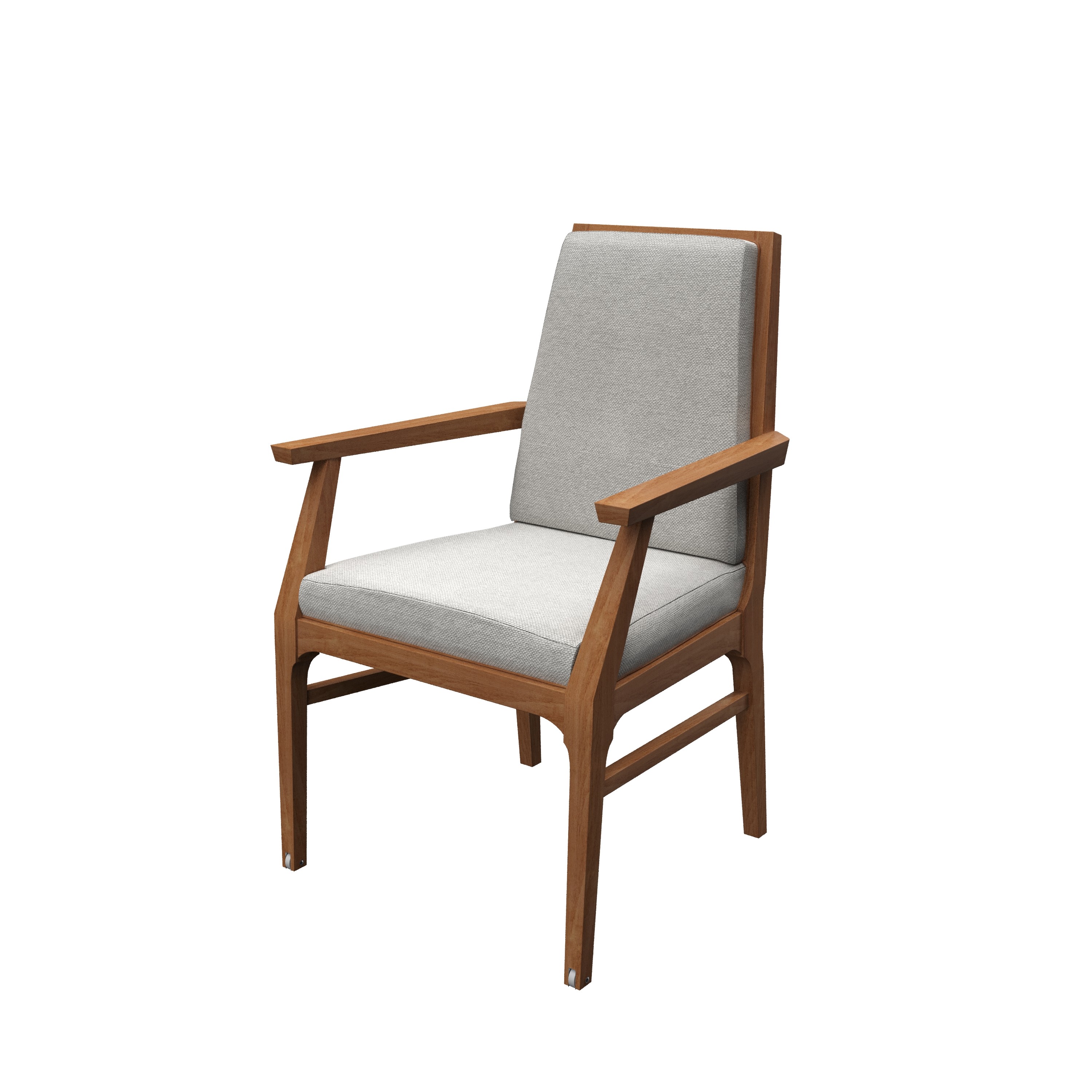 Maxwell Thomas® Amery Dining Chair with In-line Wheels, Grade B - Wheel ...