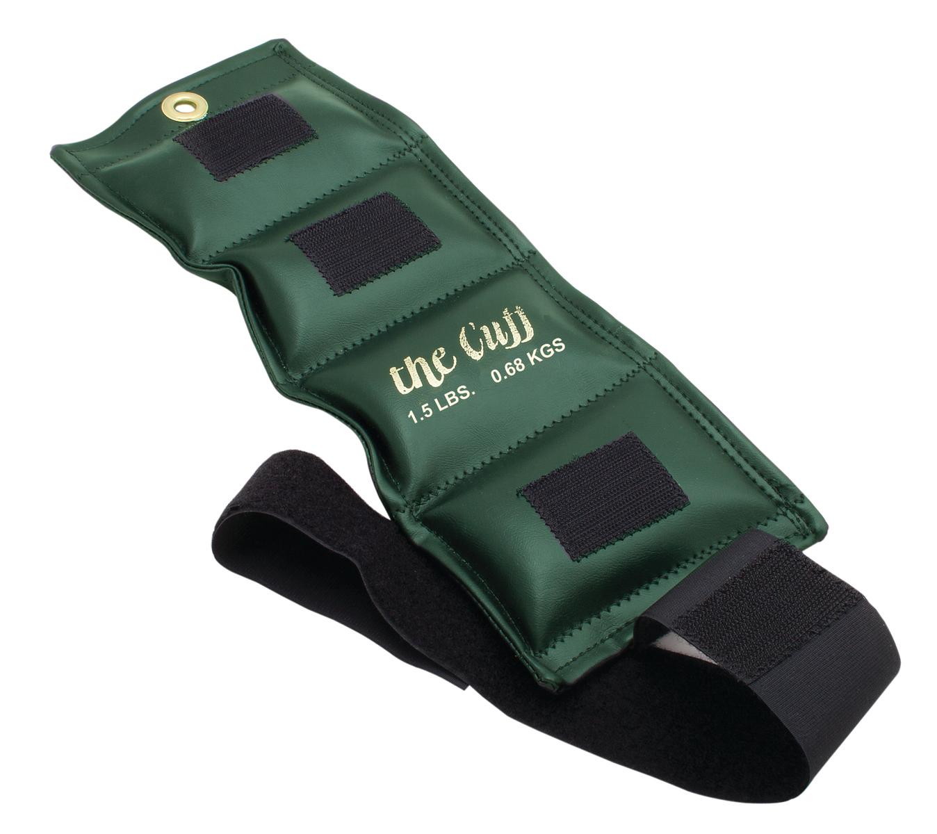 The Cuff® Deluxe Ankle And Wrist Weight - 1.5 Lb - Olive