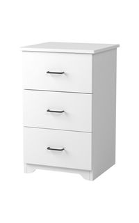 Zariel Bedside Cabinet, 3 Drawers