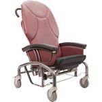 Dyn-Ergo Scoot Chair, 24"W - Upholstery Color: Burgundy