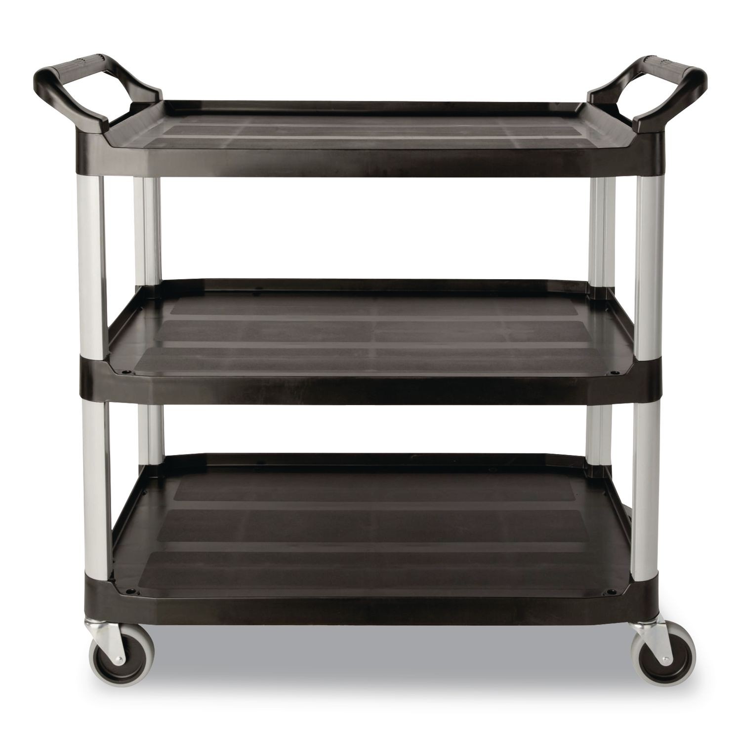 Direct Supply® Standard-Duty Utility Cart, Black, 38½