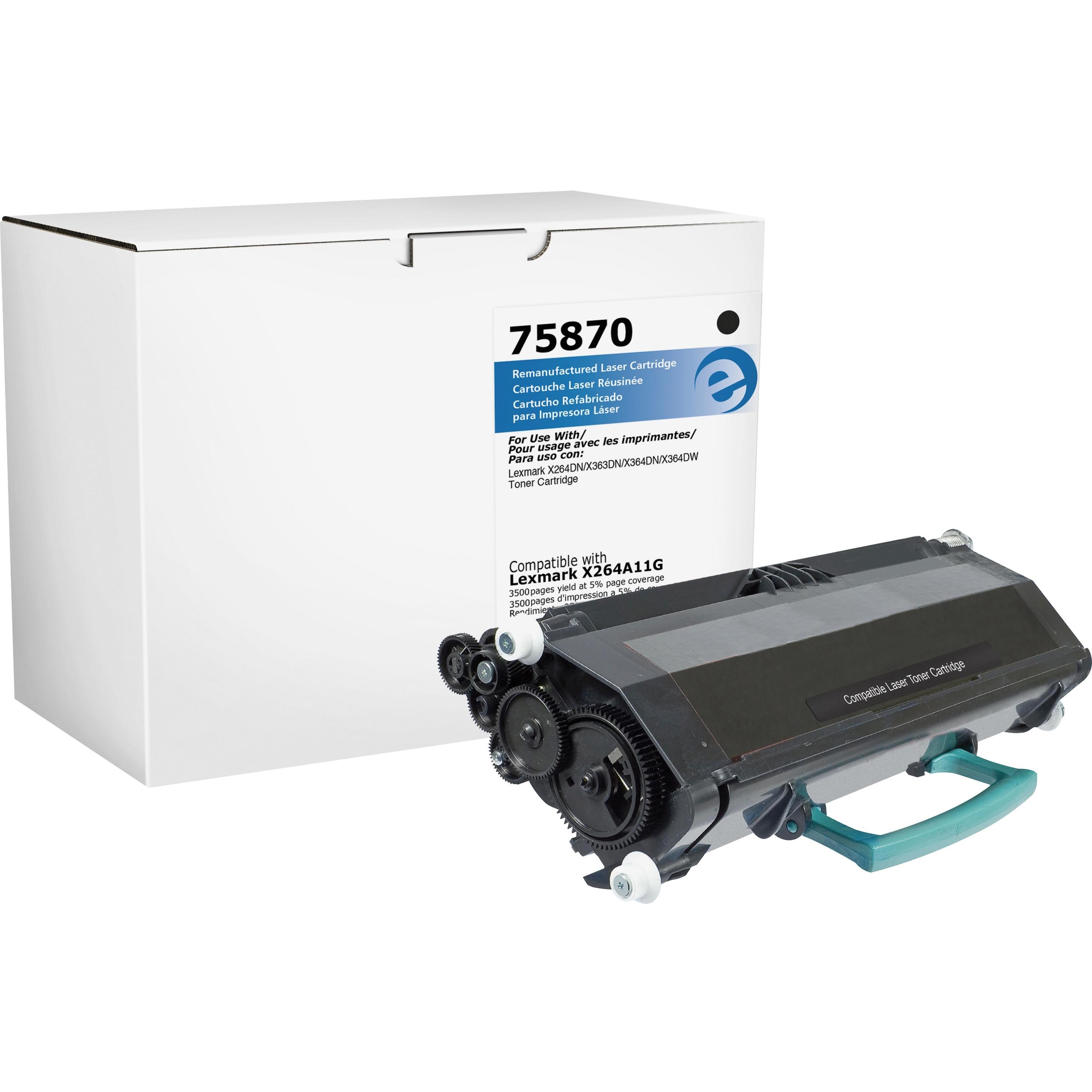 Toner Cartridge, 3,500 Page Yield, Black (H7D62)