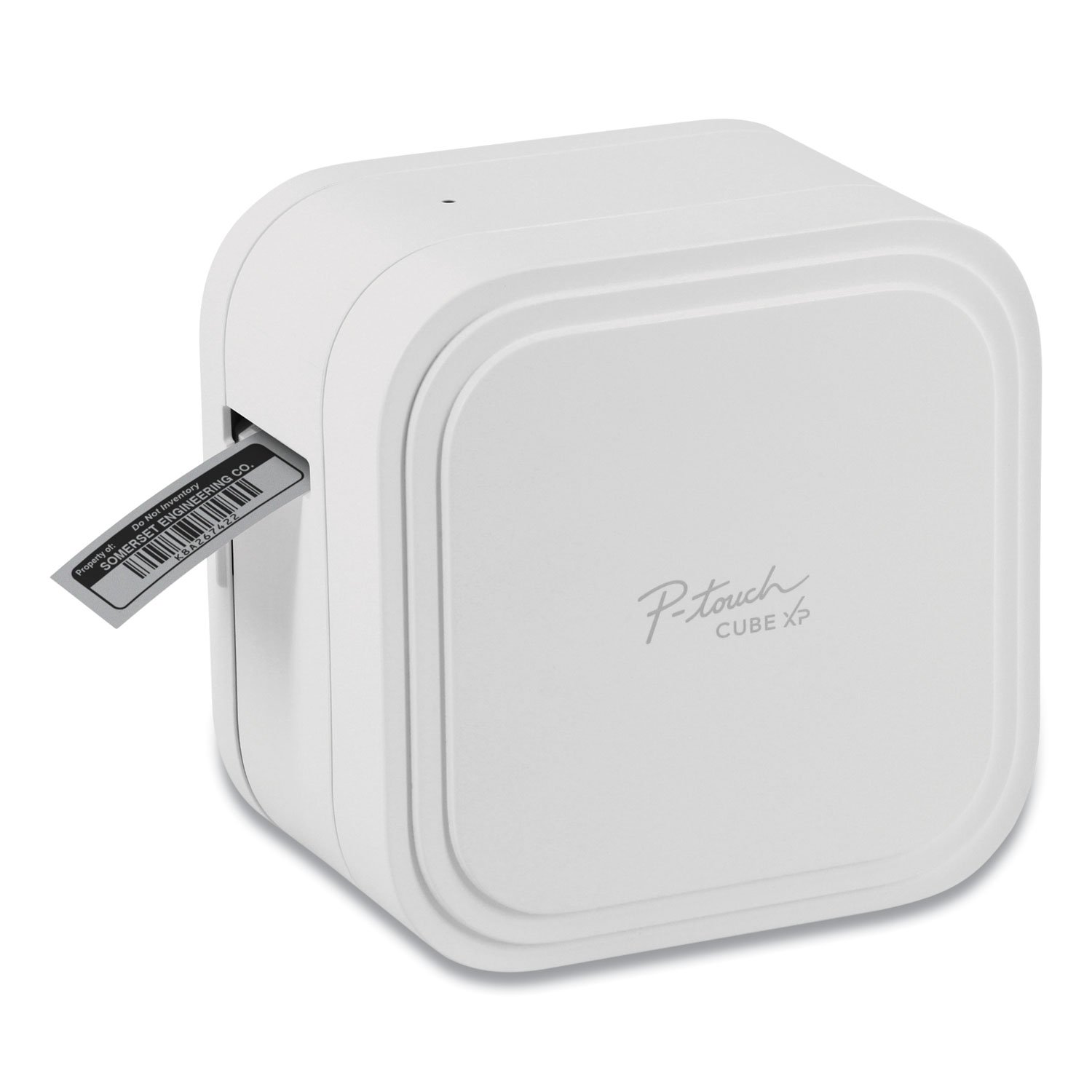 Brother P-Touch® PT-P910BT P-Touch CUBE XP Label Maker, 20 mm/s Print Speed, 3.7 x 5.4 x 5.4