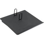 Recycled Plastic #17 Calendar Holder, 3-1/2 x 6-1/2, Black