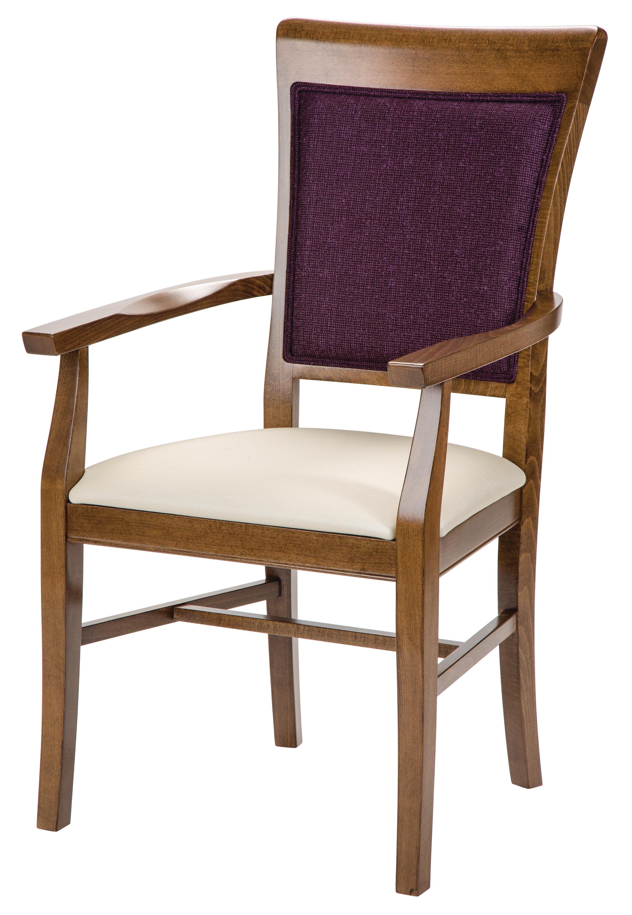 Maxwell Thomas® Surrey X-Back Dining Armchair, Grade B - Frame Finish: Verona