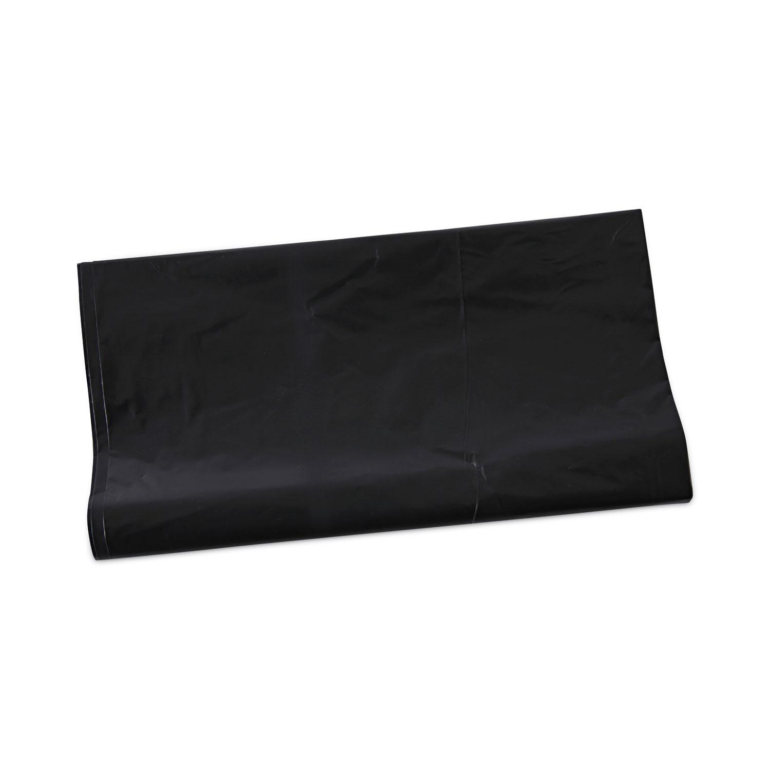 Boardwalk® Linear Low Density Industrial Can Liners, 56 gal, 1.7 mil, 43 x 47, Black, 100/Carton