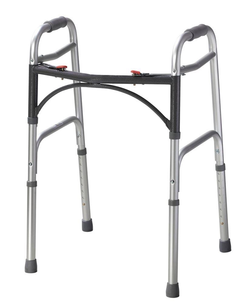 Deluxe Folding Walker w/Wheels and Sleds