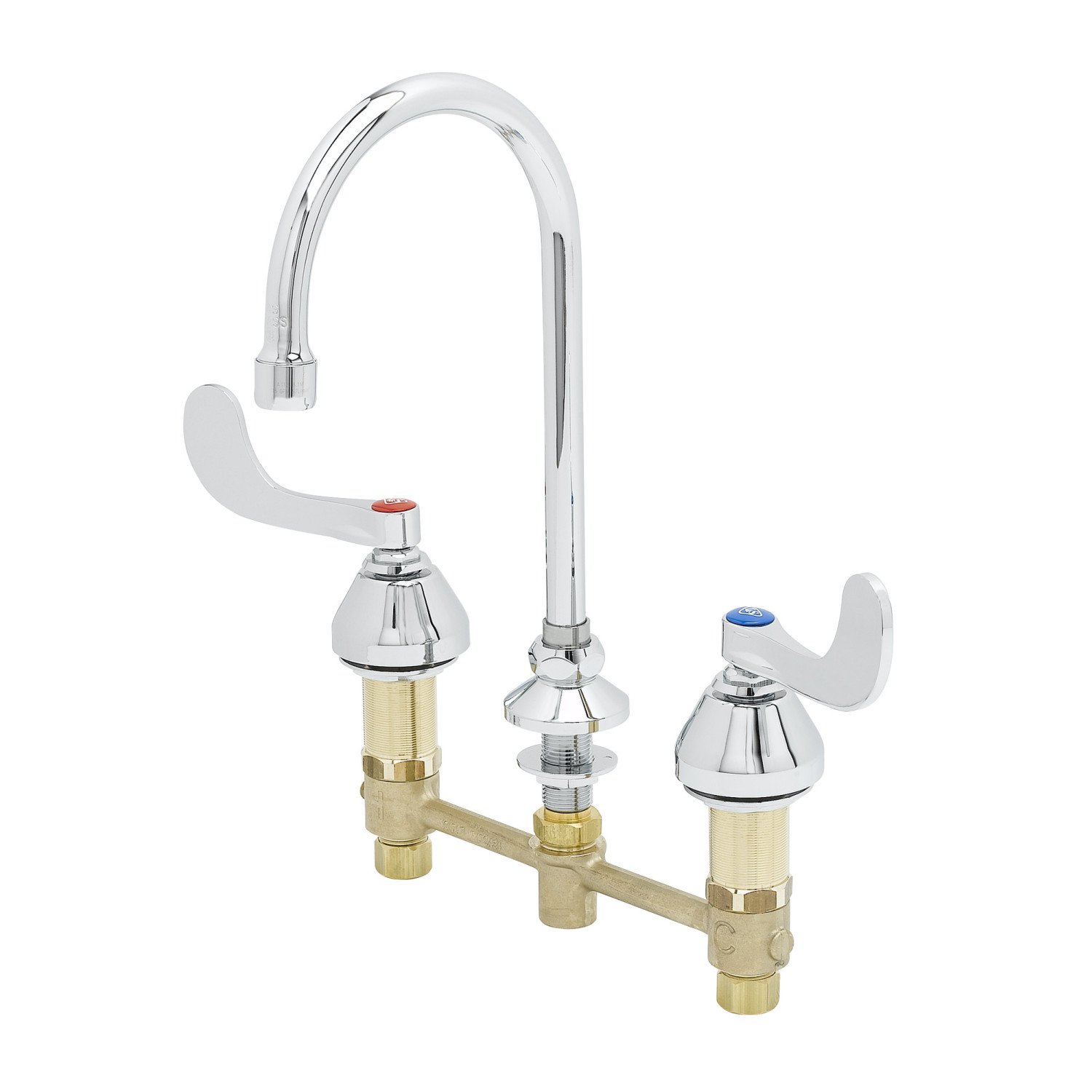 Medical Faucet w/Sidespray, 8