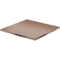 Thermolaminate Tabletop with Full Bullnose Edge, 42" Square