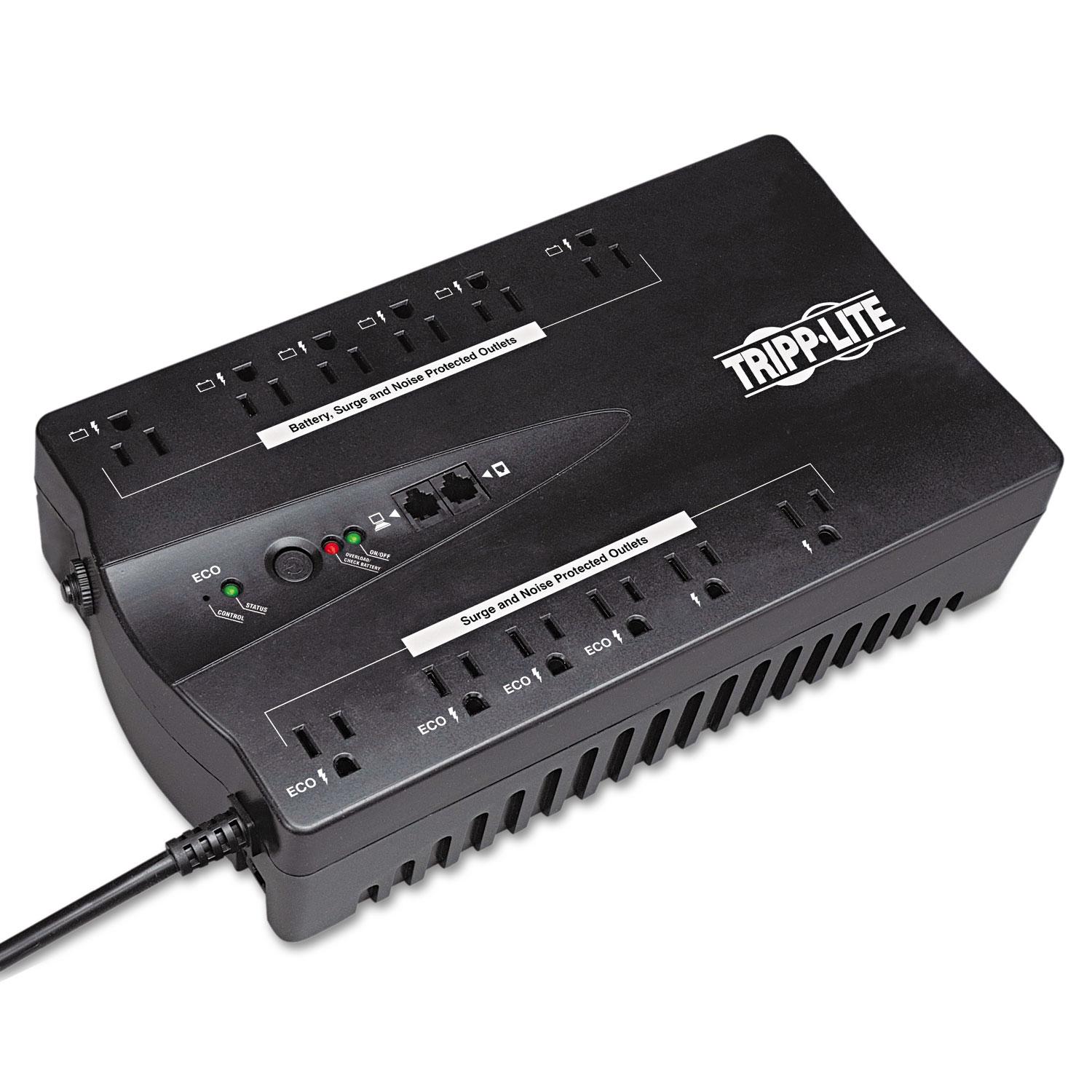 Ups 750Va Standby Backup Green 120V