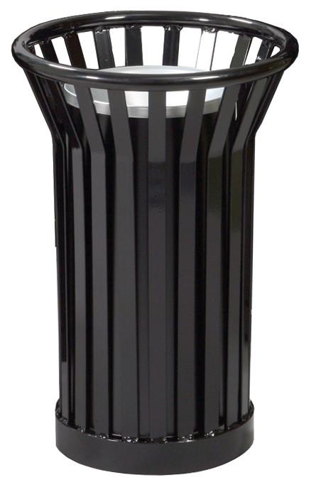 Wydman Ash Urn, Black Galvanneal Liner, Black