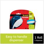 Easy Grip Tape Dispenser, 1 Dispenser & 1 Roll at 1.88" x 600"