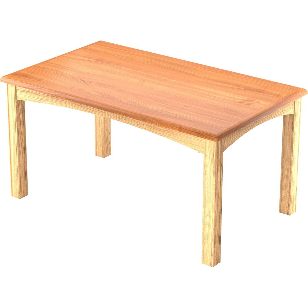 Maxwell Thomas® Four-Leg Dining Table, Thermolaminate Top, Bullnose ...