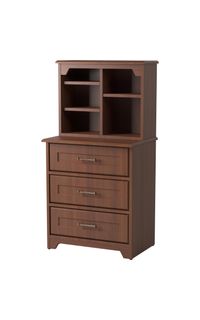 Made-to-Order 3-Drawer Bedside Cabinet with Hutch