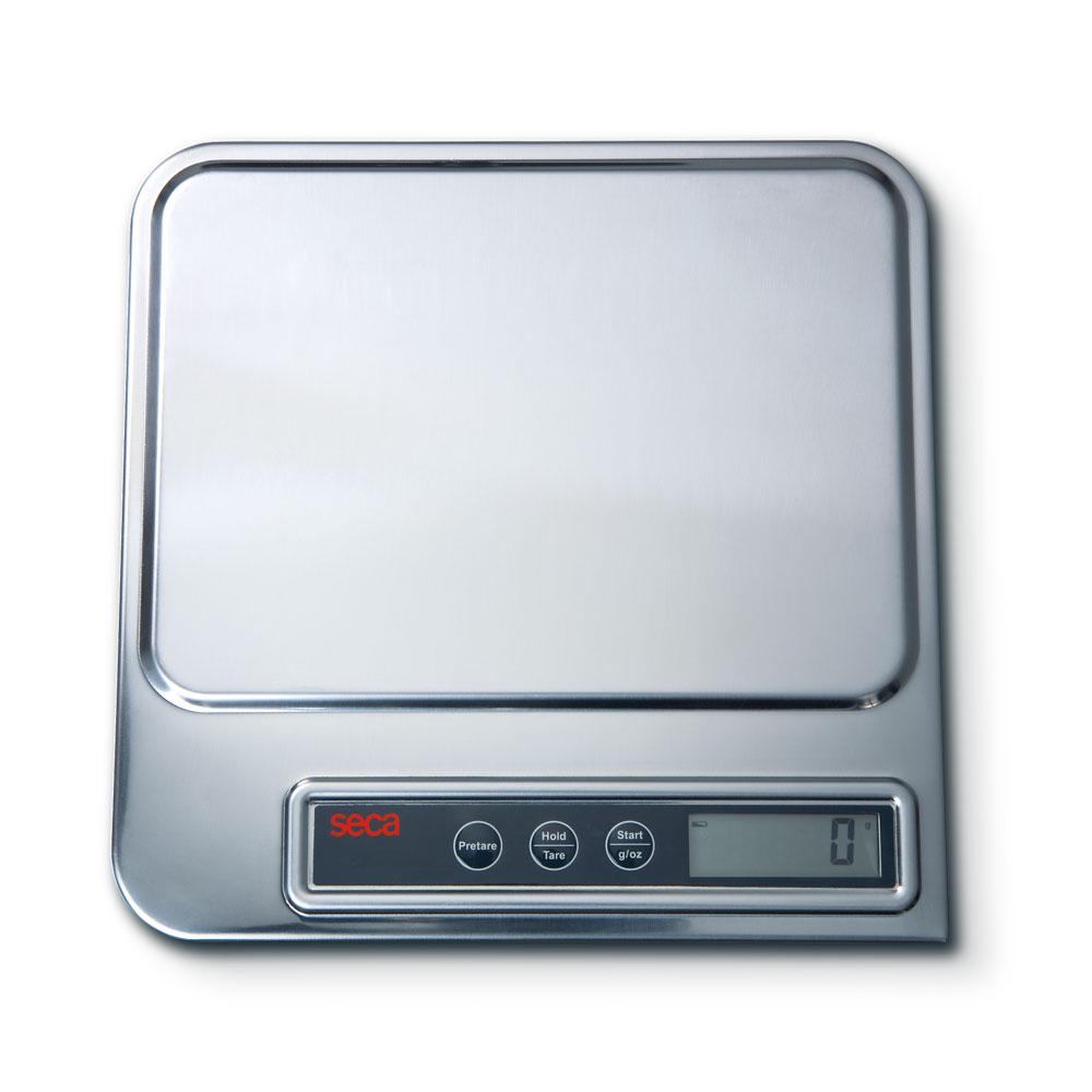 seca 856 Digital Organ and Diaper Scale with Stainless Steel Cover, KG-only