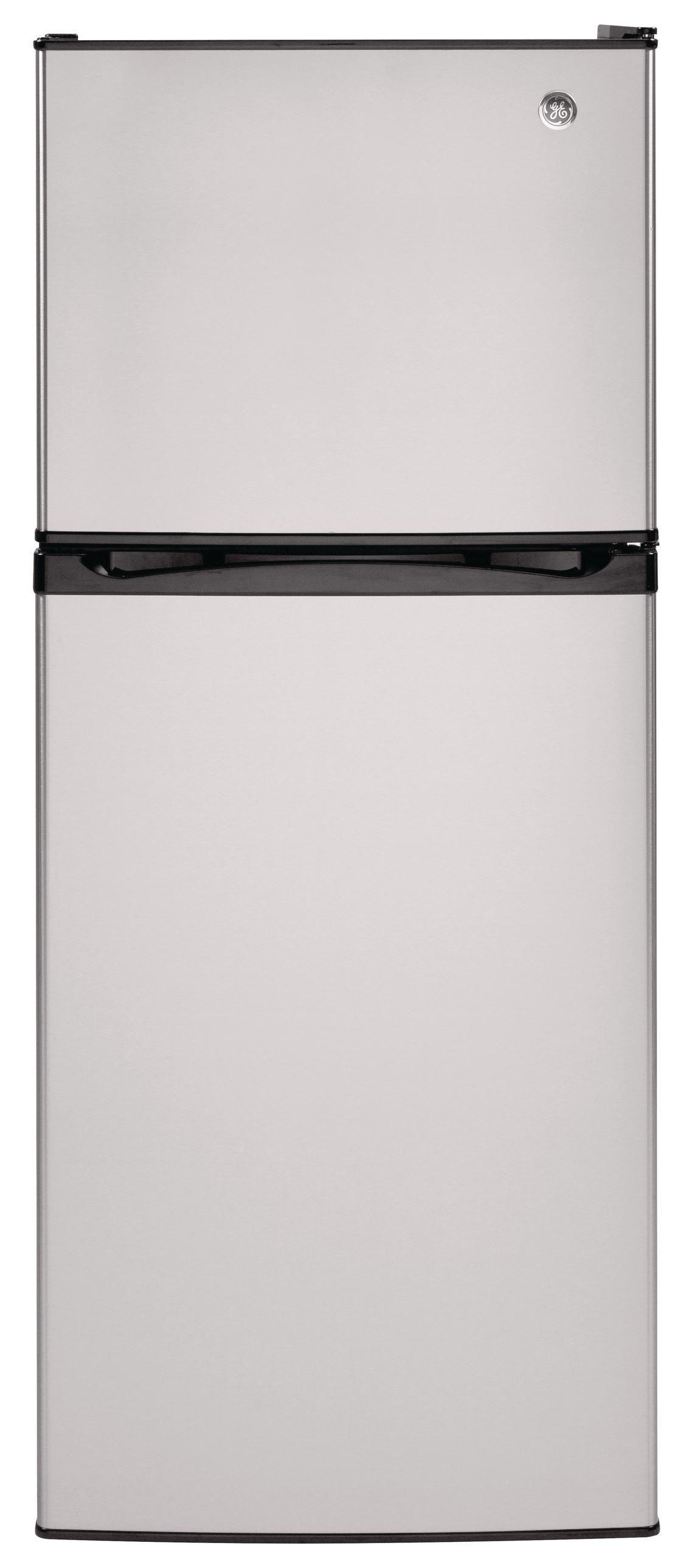 GE® 19.2 Cu. Ft. Top-Freezer Refrigerator, ENERGY STAR, ADA, Stainless Steel
