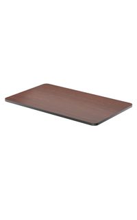Laminate Tabletop with T-Mold Vinyl Edge, 42" x 72"