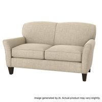 Quick-Ship Lubbock Loveseat in Crypton Fabric
