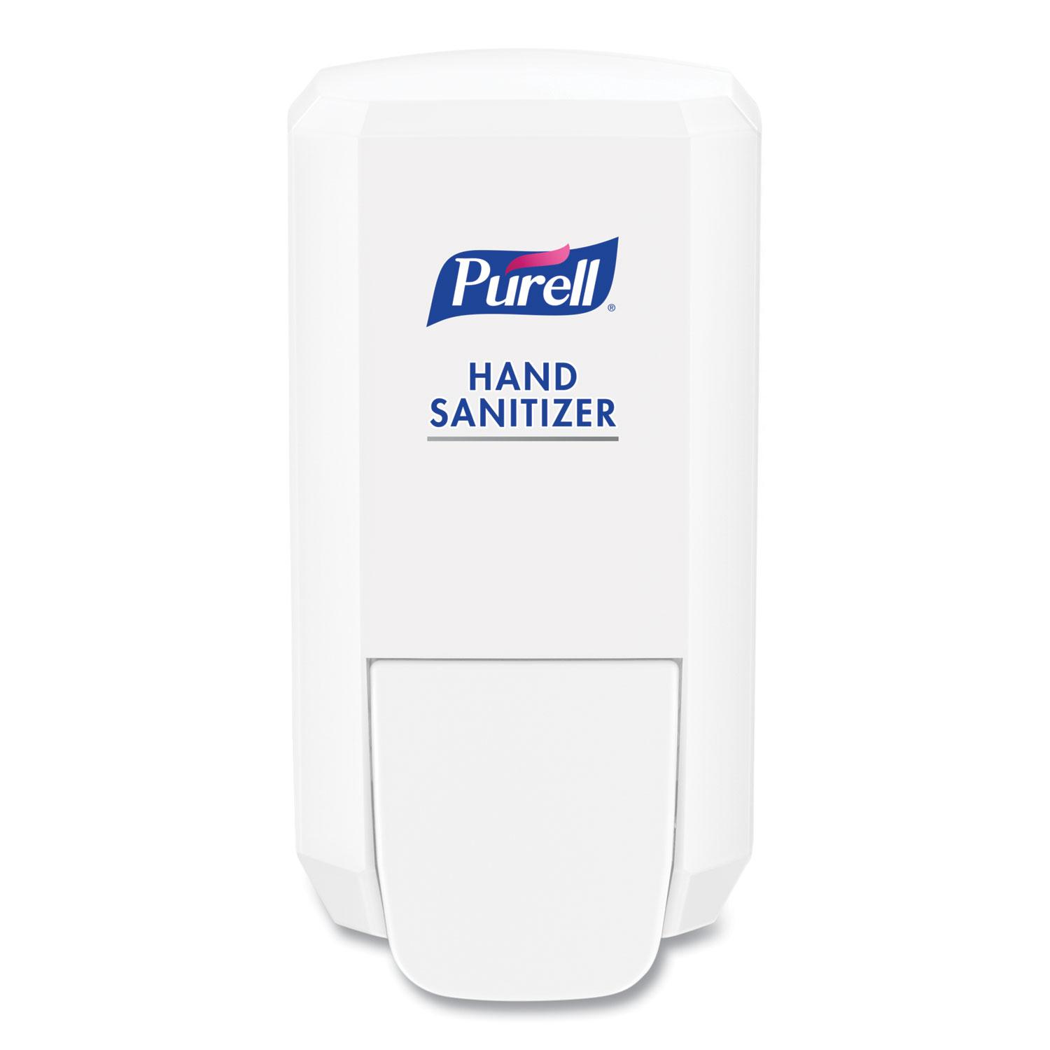Purell CS2 Push-Style Hand Sanitizer Dispenser, White, for 1000 mL PURELL® CS2 Hand Sanitizer Refills, (4121-06)