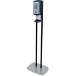 PURELL  CS6 Touch-Free Dispenser and Floor Stand for PURELL Hand Sanitizer, Black/Chrome (7416-DS)