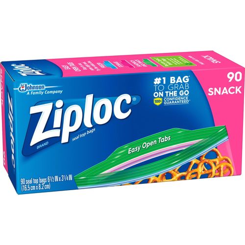 Ziploc Slider Storage Bags Quart Value Pack, 68 Ct.