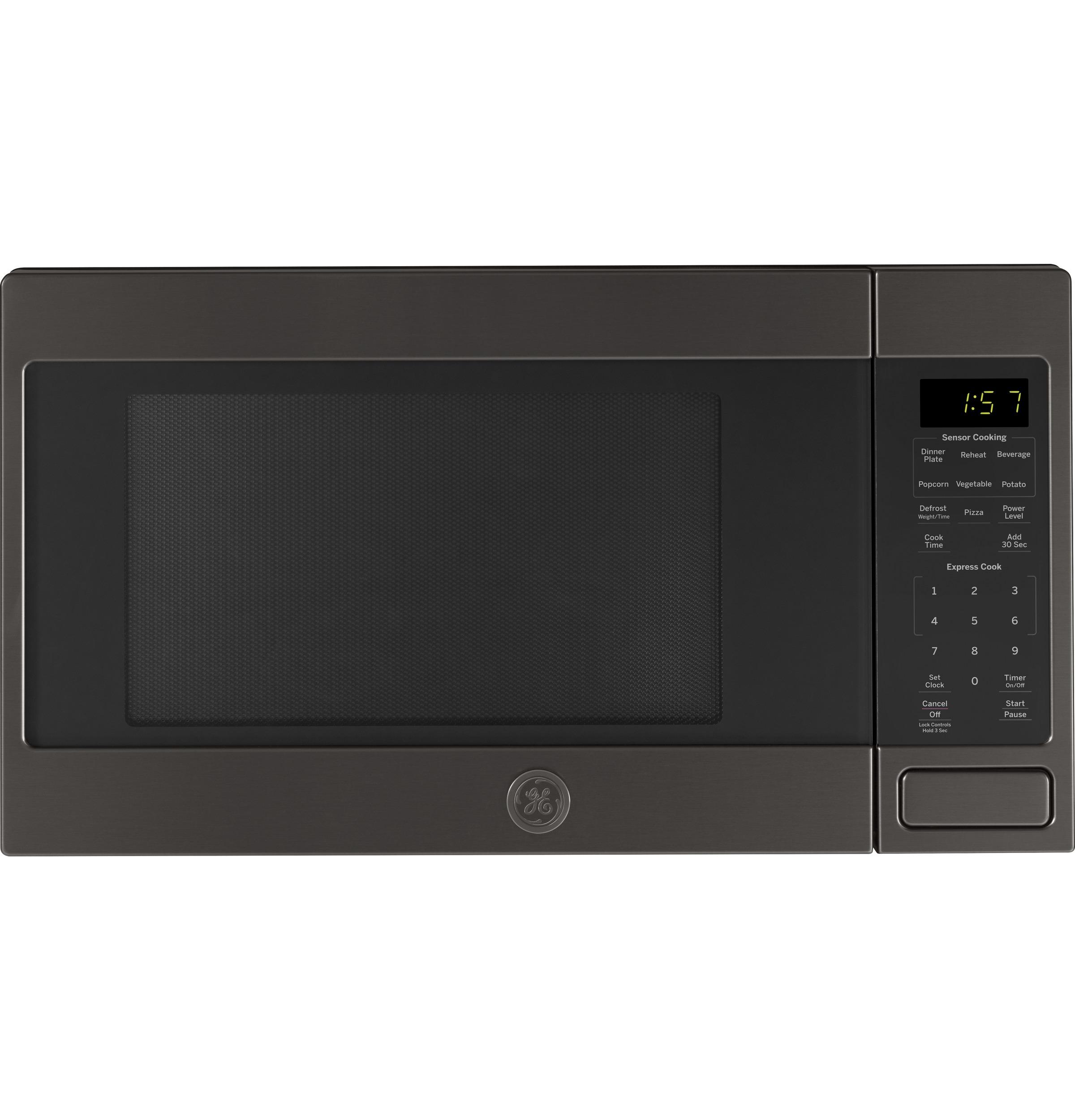 GE® 1.6 Cu. Ft. Countertop Microwave Oven, Fingerprint Resistant Slate