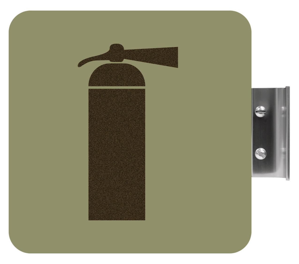 LTC General Info Sign, Fire Extinguisher with Symbol, Perpendicular ...