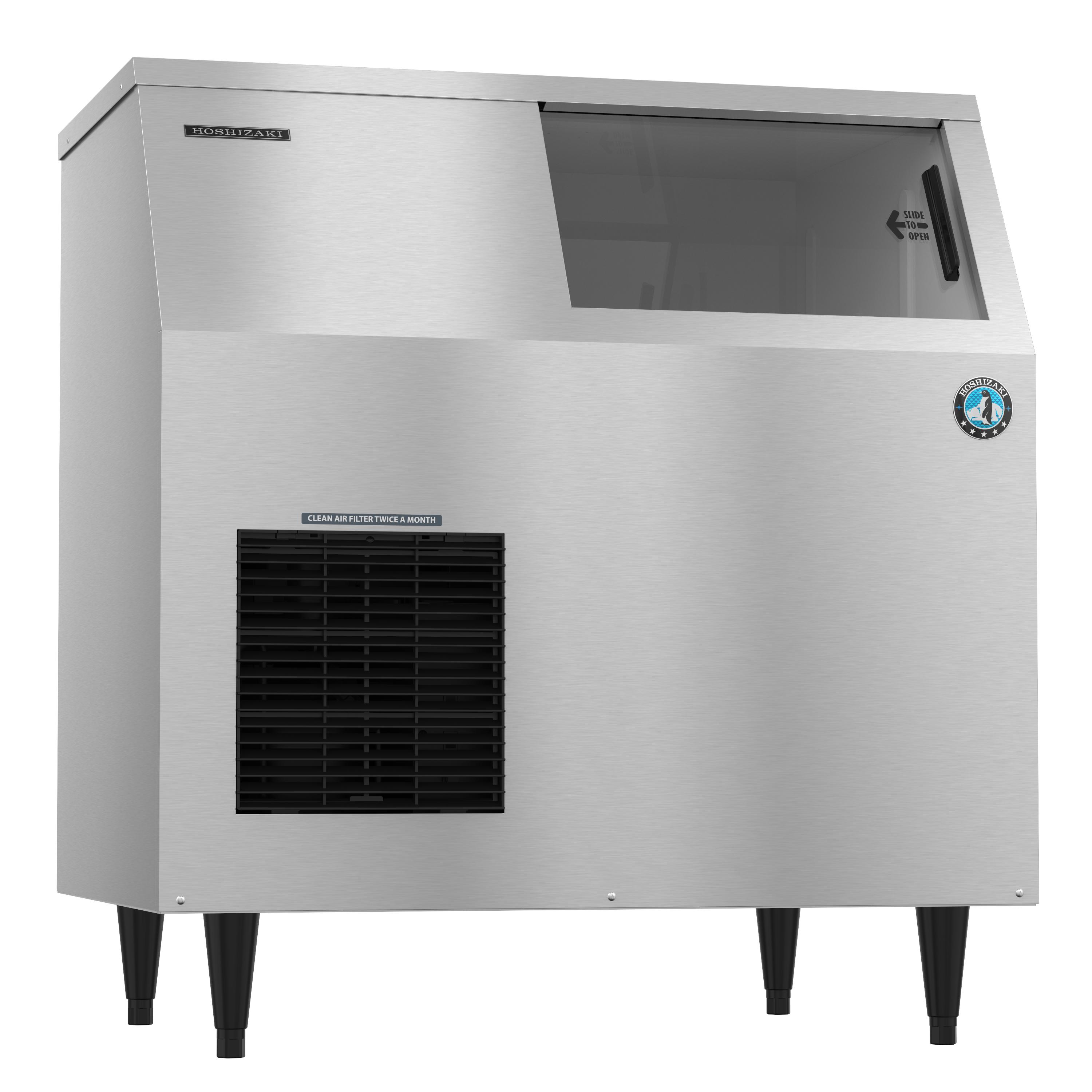 Hoshizaki F-500BAJ Ice Maker with Bin, Flake-Style, 38"W, air-cooled, Production capacity up to 536 lb/24 hours, storage capacity 170lbs