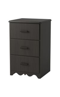 Quick-Ship Williamsburg 3 Drawer Bedside Cabinet