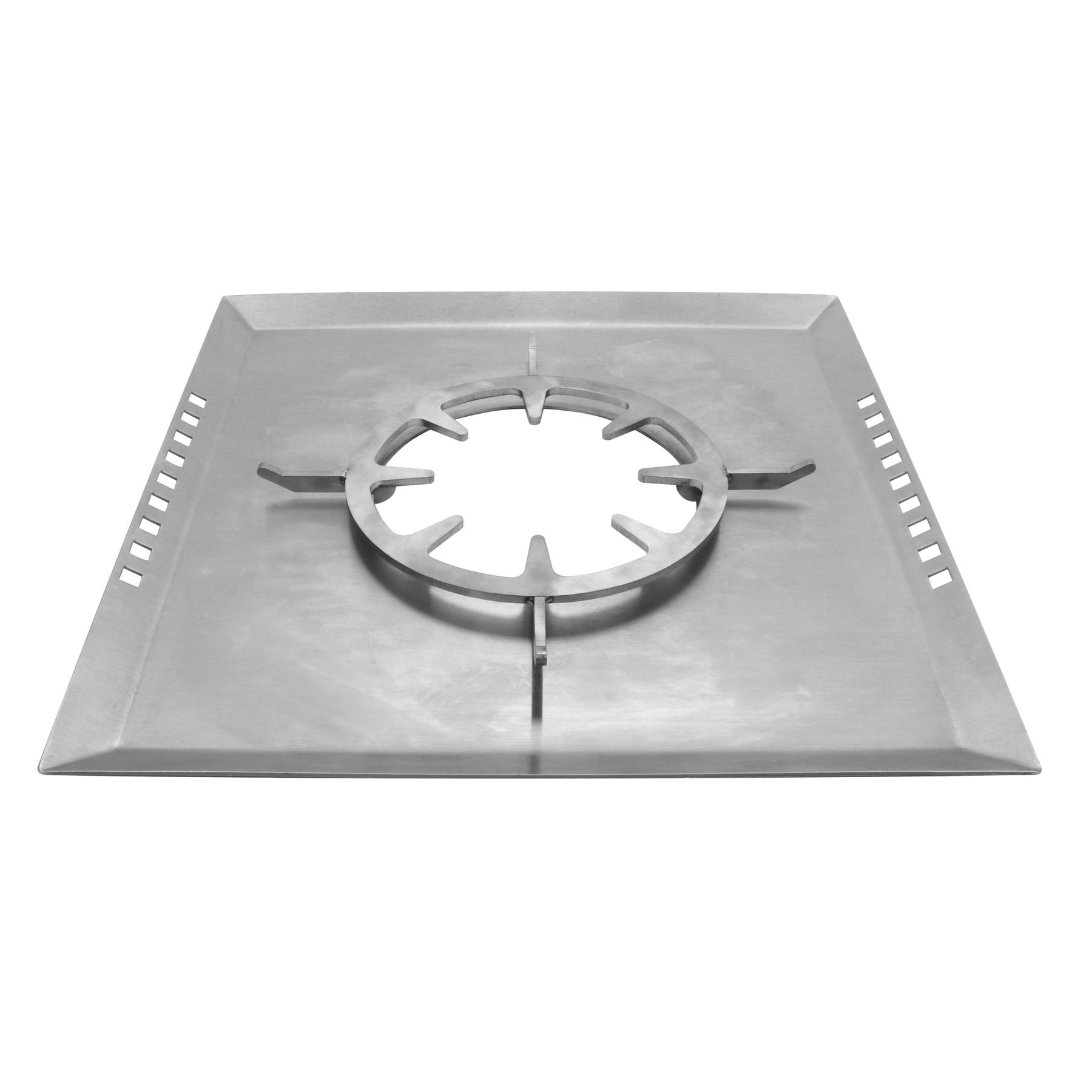 Strata Square Single Saute/Cooker Top, Stainless Steel