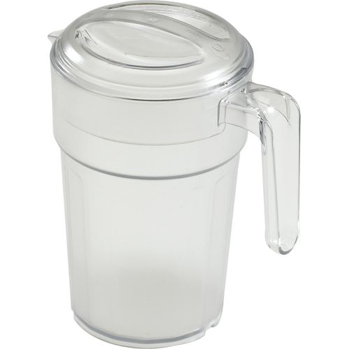 64oz Plastic Water Pitcher With Ice Tube in Plastic Pitchers With Lids