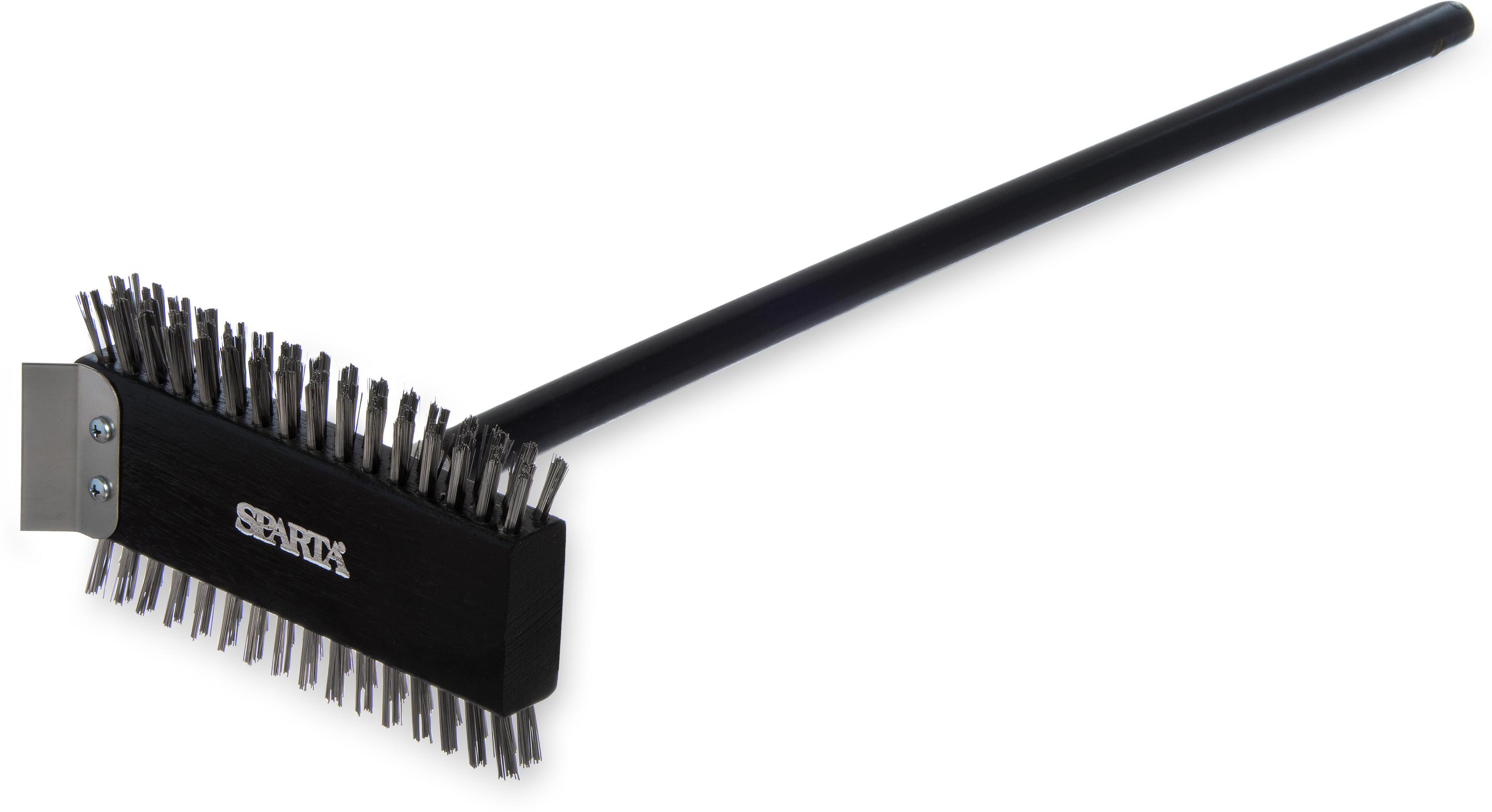 Sparta® Broiler Master Grill Brush & Scraper with Handle 30.5"