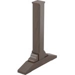 Maxwell Thomas® Maple Colonnade Table Base for 36" x 60" and 36" x 72"Tabletops - Base Finish: Mocha Maple