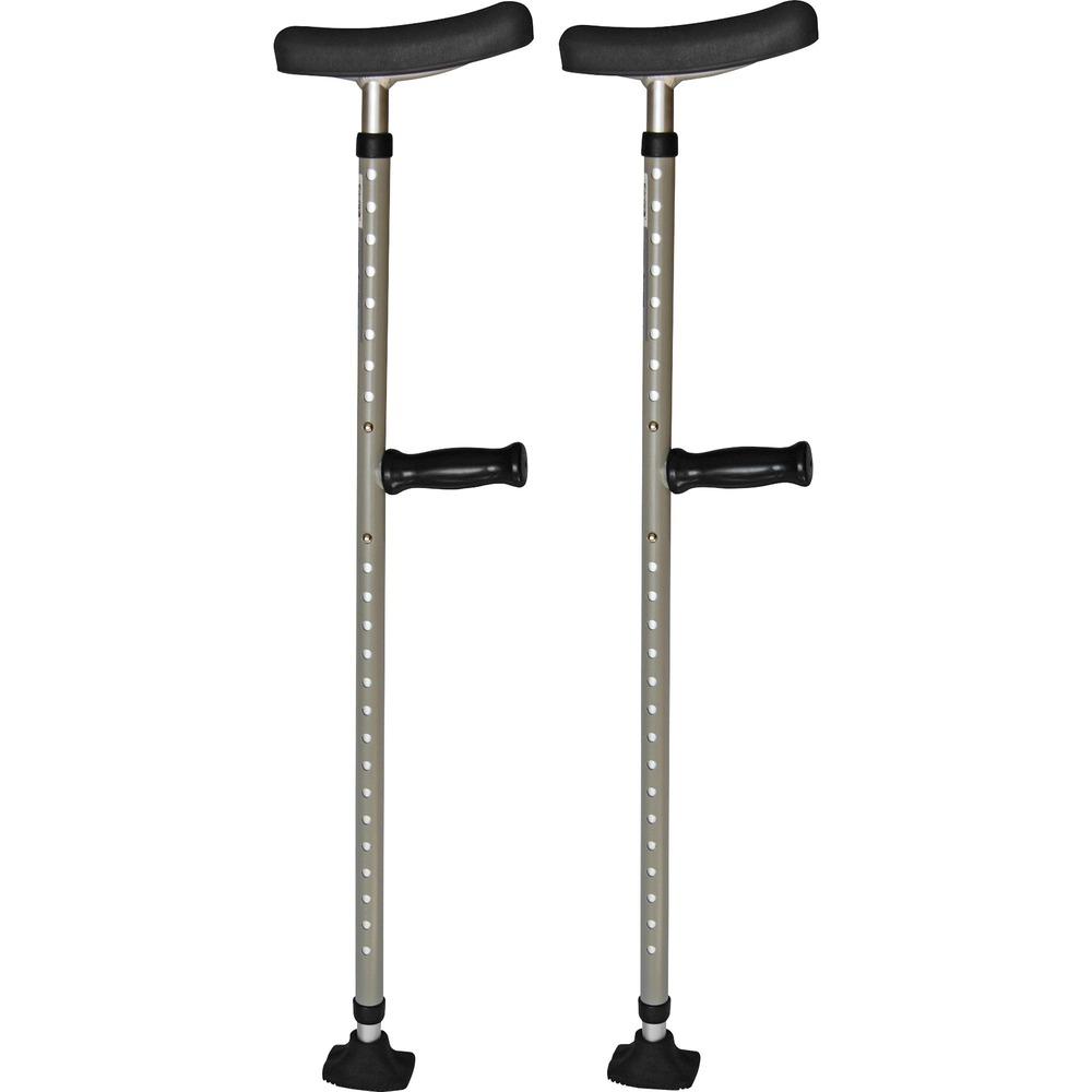 Medline Universal Single Tube Crutch (Pack of 2)
