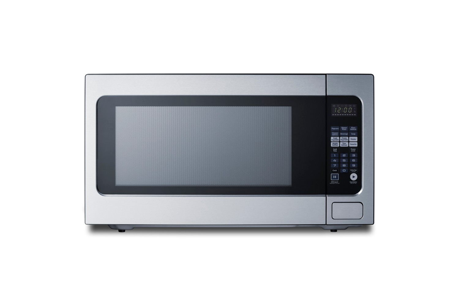 Summit 2.2 cu ft Countertop Microwave, Stainless Steel