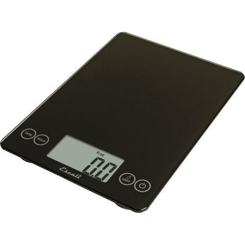 Glass Digital Scale, 15 lLb / 7 Kg - Black