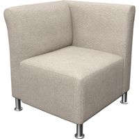 Bartlesville Right Curved Arm One Arm Chair