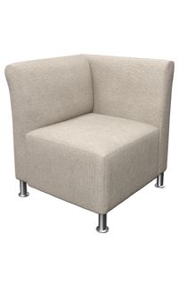 Bartlesville Right Curved Arm One Arm Chair