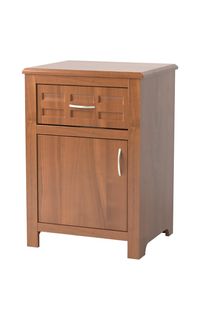 Evanston 1-Door/1-Drawer Bedside Cabinet