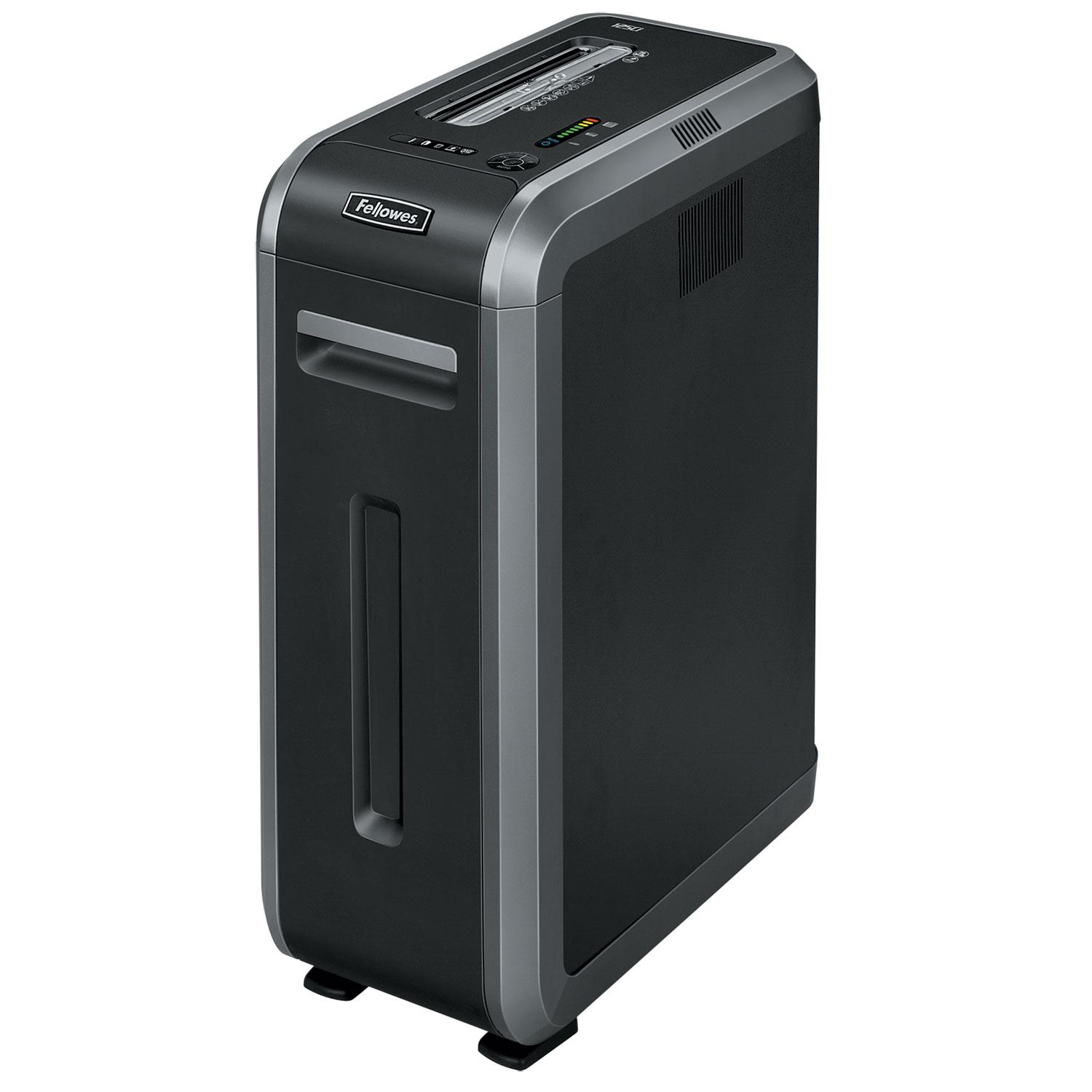 Powershred 125Ci 100% Jam Proof Heavy-Duty Cross-Cut Shredder, 20 Sheet Capacity