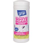 Motsenbocker's Lift-Off® Dry Erase Cleaner Wipes, Cloth, 7 x 12, 40/Canister, 6 Canisters/Carton
