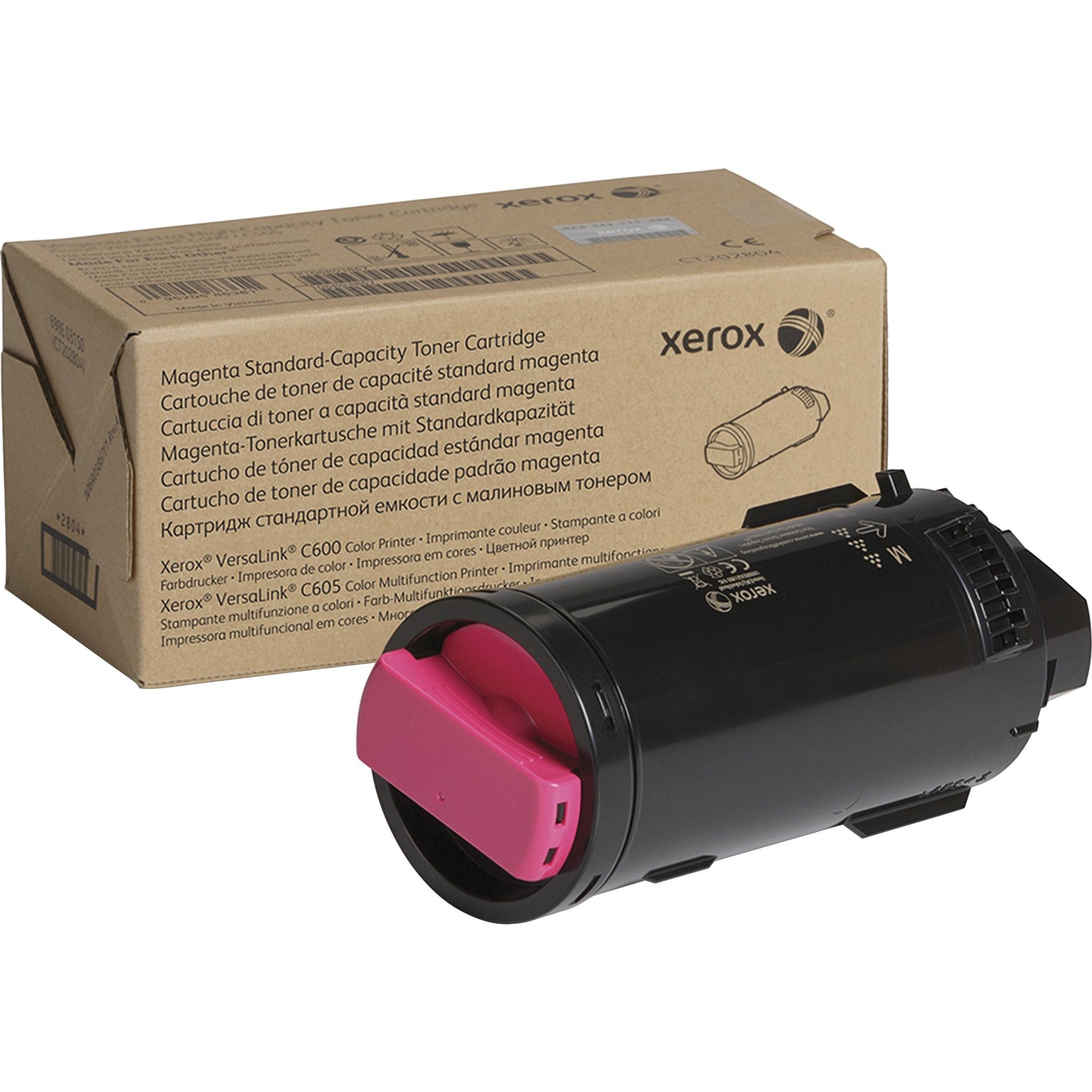 Toner Cartridge, f/VersaLink C600/C605, 6,000 Pg Yd, Magenta