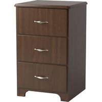 Williamsburg 3-Drawer Bedside Cabinet with Casters