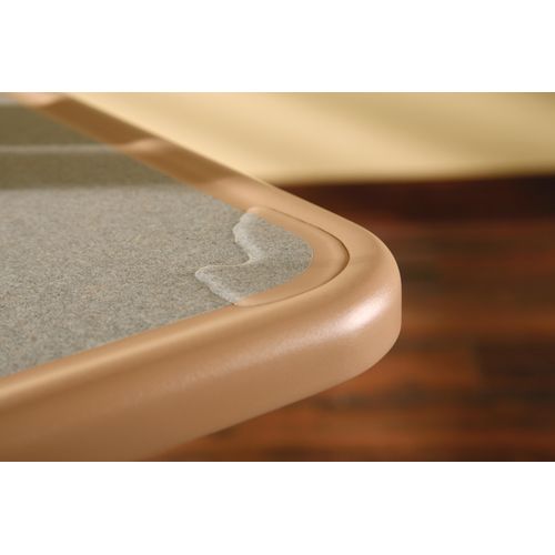 Akin Table Plus® Tabletop, 48" Square, Spill Guard Edge, Tier 1 Tabletop Finish:G1, Tabletop Finish Metropolitan Walnut:MEW, Edge Color Fog:033, Bore - Yes:BORE